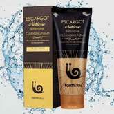 FARM STAY Escargot Noblesse Intensive Cleansing Foam 180ml - Ieumhub